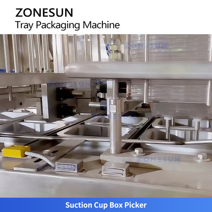 ZONESUN ZS-GWF7 Automatic Weighing, Filling, and Sealing Machine for Plastic Containers