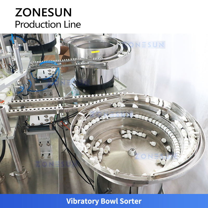 ZONESUN ZS-FAL180G9 Automatic Cam System Filling Capping Shrink Sleeve Labeling Production Line Irregular Bottle Biological Extract Liquid Peristaltic Pump Filling Machine