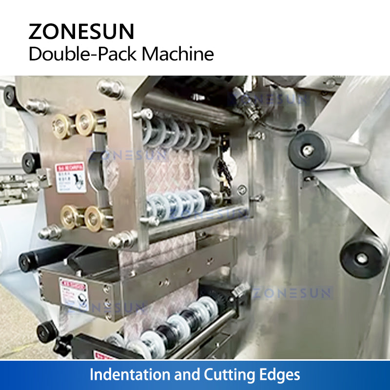 ZONESUN ZS-DPP180H: High-Speed Automatic Candy & Food Aluminum Blister Strip Packaging Machine