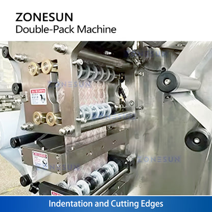 ZONESUN ZS-DPP180H: High-Speed Automatic Candy & Food Aluminum Blister Strip Packaging Machine