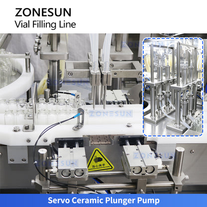 ZONESUN ZS-FAL180V14 GMP Vial Filling Line for Injectable Drugs and Vaccines