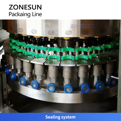 ZONESUN ZS-AFS100 Automatic High-Speed Yogurt Filling and Sealing Machine for Dairy Production