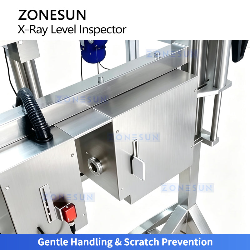 ZONESUN ZS-FA3012 Automatic X-ray Liquid Level Inspection Machine for Beverage Food Packaging Lines