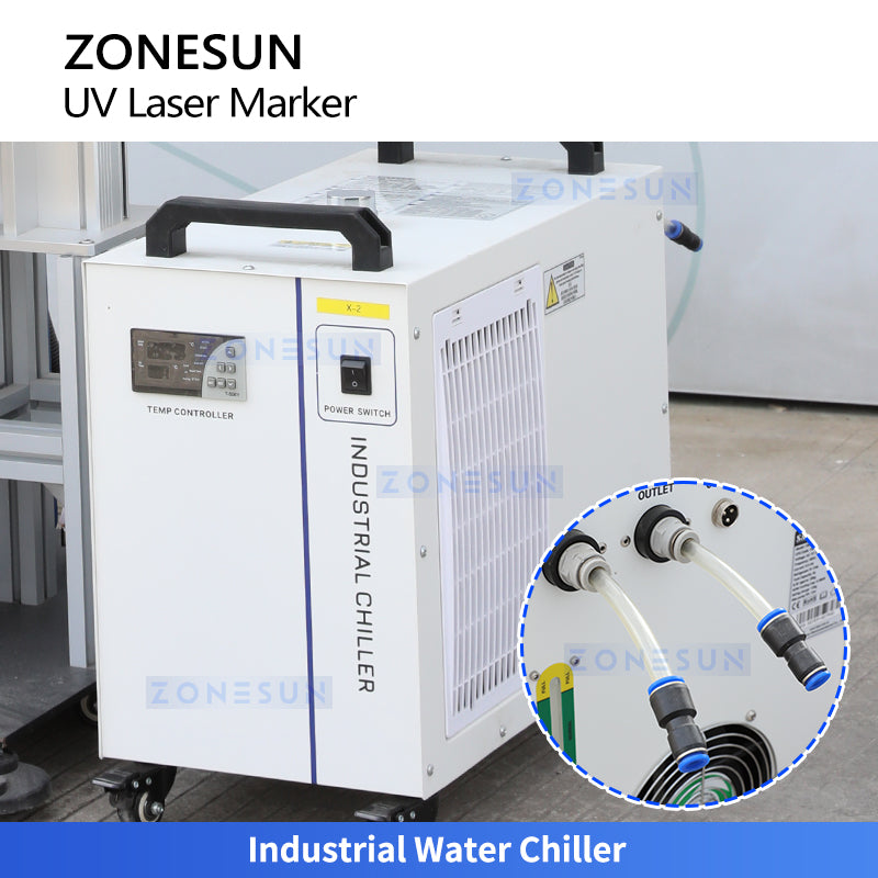 ZONESUN ZS-UVC2 Vision-Guided UV Laser Marking Machine for Glass, Plastic & Electronics