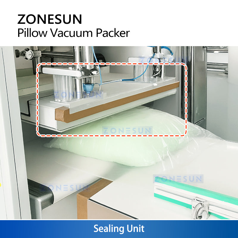 ZONESUN ZS-XD100 Automatic Vacuum Compression Packing Machine for Pillows and Bedding