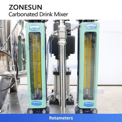 ZONESUN ZS-CF Carbonated Beverage Mixing Machine for Soda and Cola
