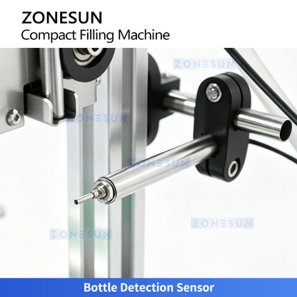 ZONESUN ZS-MPYT600L Compact Magnetic Pump Filling Machine with Electric Lifting Nozzle