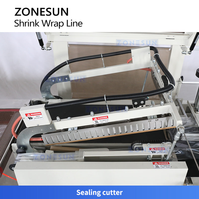 ZONESUN ZS-SPL9 Fully Automatic Shrink Sealing Machine for Boxes, Books, and Cosmetic Packaging
