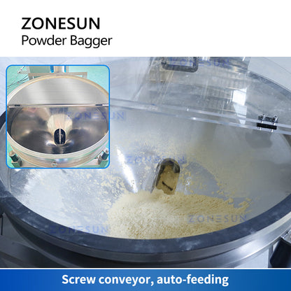 ZONESUN ZS-FS420E Automatic Powder Bagging Packaging Machine with Auger Filler