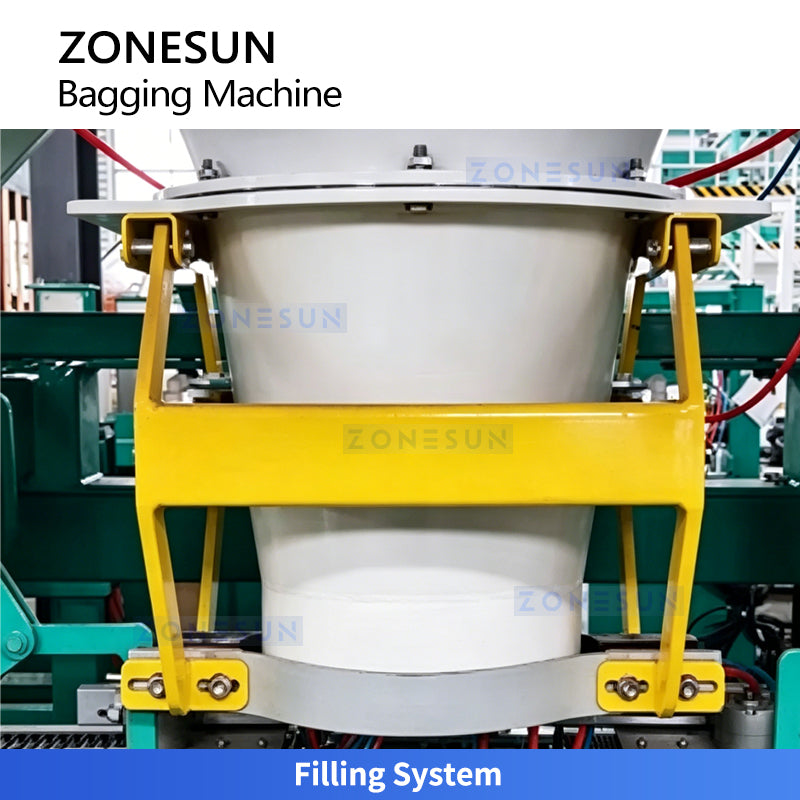 Full Automation: ZONESUN Z5-AG300 Automatic 50kg Bagging Machine for Fertilizer, Feed & Grain