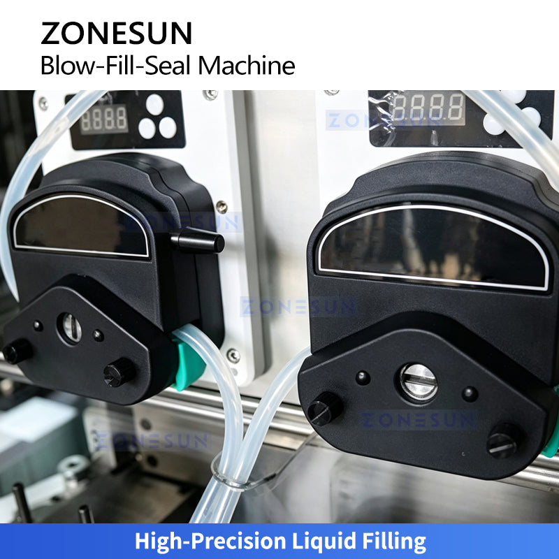 BFS Tech: ZONESUN ZS-FS25U Fully Automatic Plastic Ampoule Forming, Filling & Sealing Machine Line