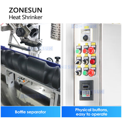 ZONESUN ZS-SXRS1 Automatic PVC Capsule Heat Shrinker for Wine Bottles Sealing