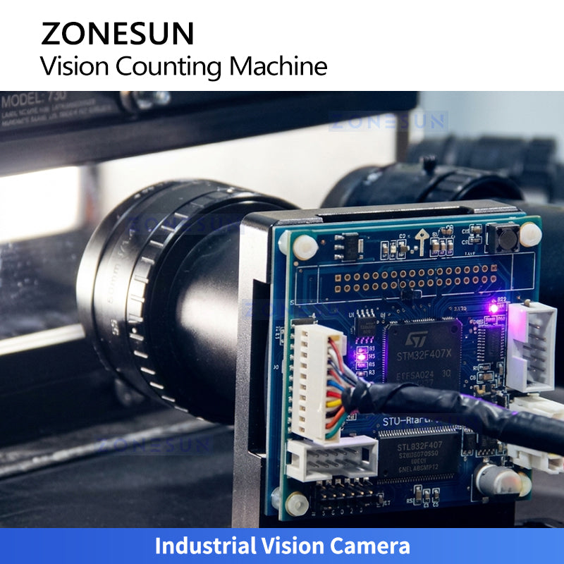 ZONESUN ZS-FSCS05 High-Accuracy Automatic Vision Counting Machine for Small Parts