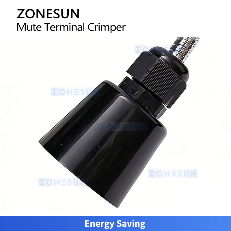 Ultra-Quiet: ZONESUN ZS-EW09C Semi-Auto Mute Terminal Crimping Machine for Wire Harness Processing