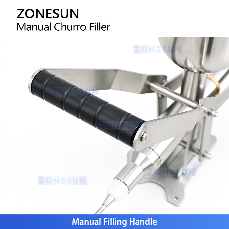 ZONESUN ZS-CZI4 Manual Cake Depositor Pastry Injector for Donuts, Churros, Cakes, Bread Paste
