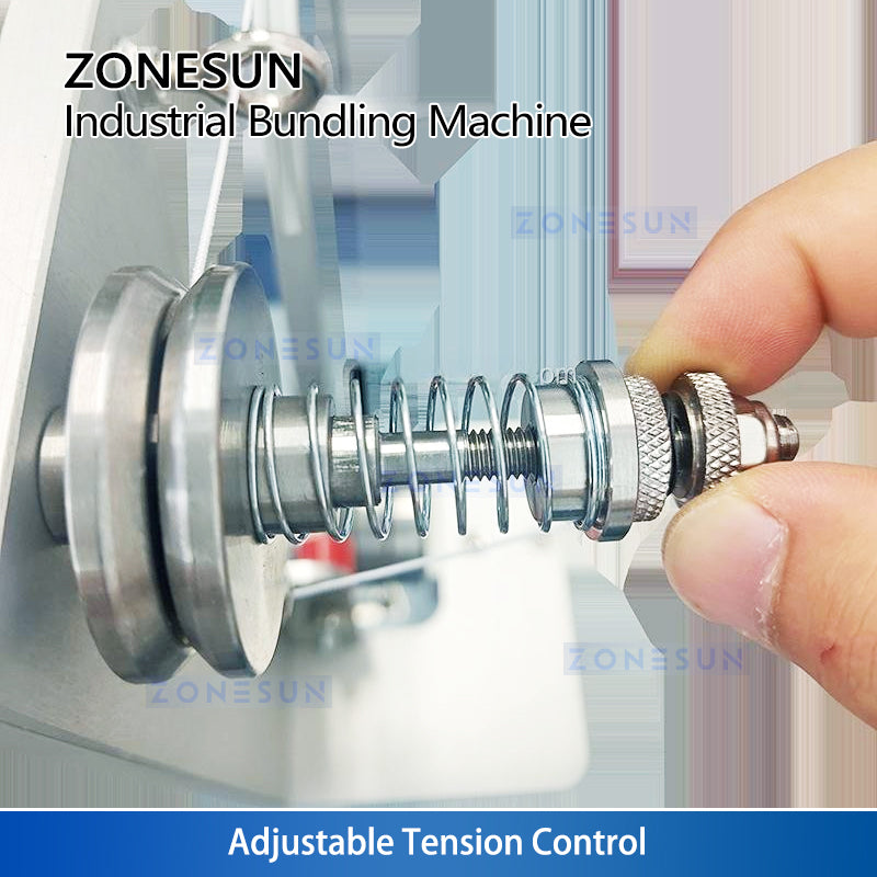 ZONESUN ZS-KZJ100 Automatic Elastic Rubber Rope Bunching Machine for Flowers & Vegetables