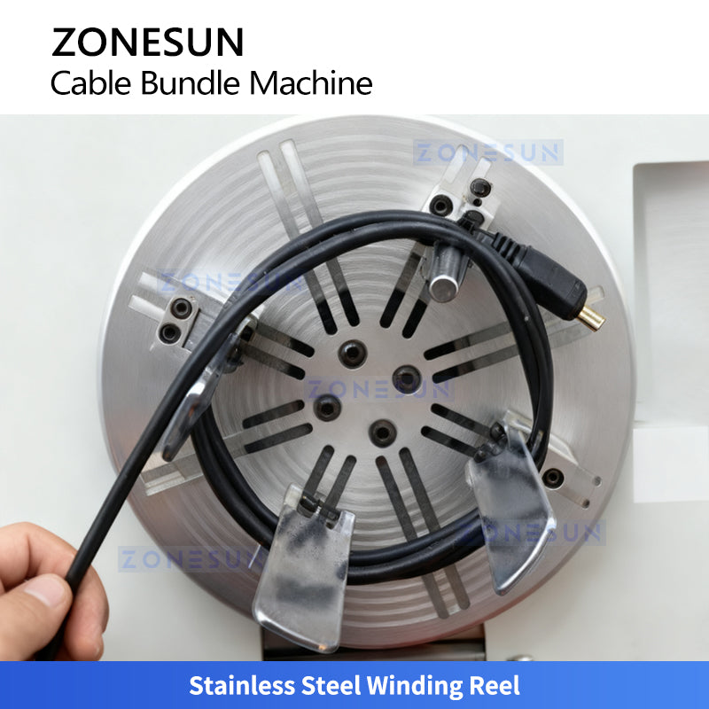 ZONESUN ZS-WTKZ2 Fully Automatic Cable Winding and Binding Machine for Wire Harness Production