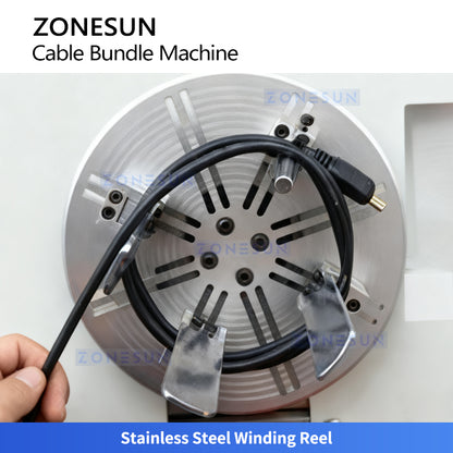 ZONESUN ZS-WTKZ2 Fully Automatic Cable Winding and Binding Machine for Wire Harness Production