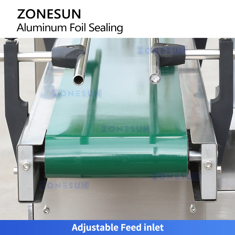 ZONESUN ZS-FK1300 10-70mm High Speed Automatic Induction Aluminum Foil Sealing Machine