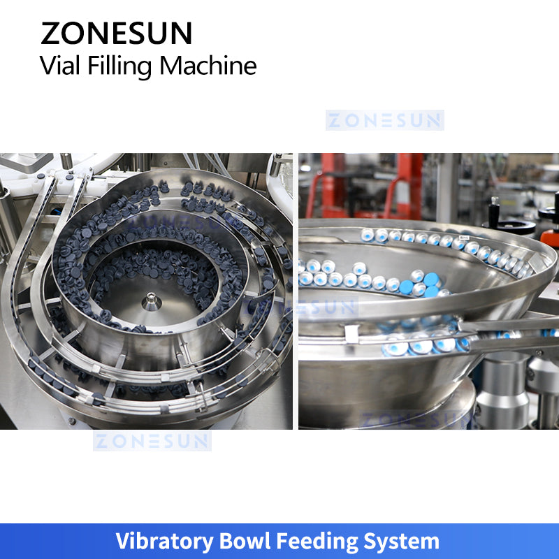 High-Speed Sterile Packaging: ZONESUN ZS-AFC39B Automatic Vial Filling, Capping & Labeling Line