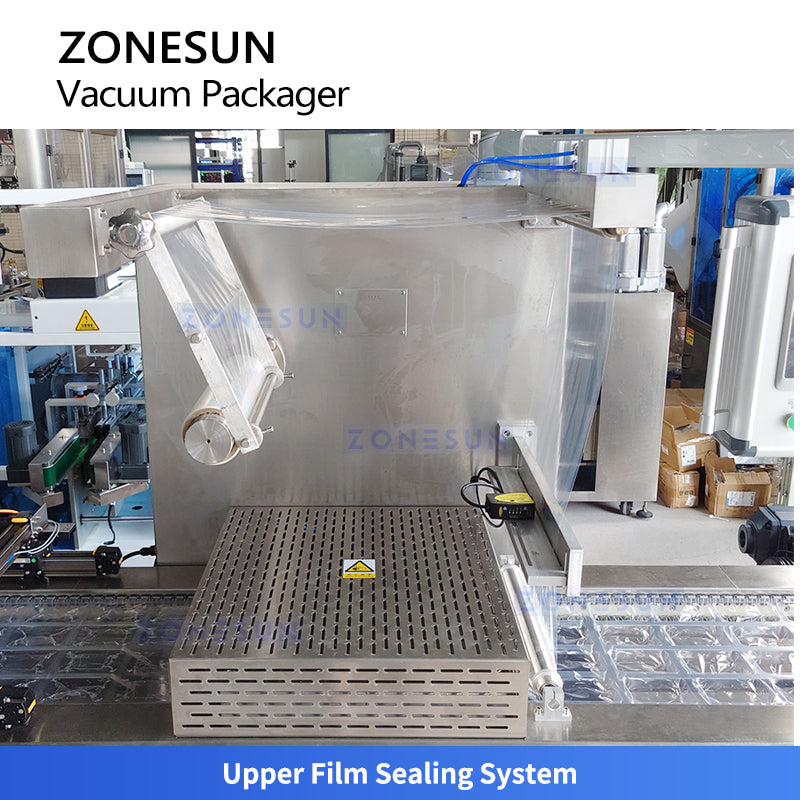 ZONESUN ZS-DLZ420 Automatic Vacuum Shrink Packaging Machine for Efficient Food & Medical Sealing