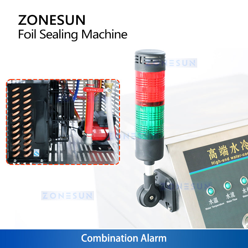 ZONESUN ZS-FK5000 Electromagnetic Induction Foil Sealing Machine for Multi-Industry Packaging