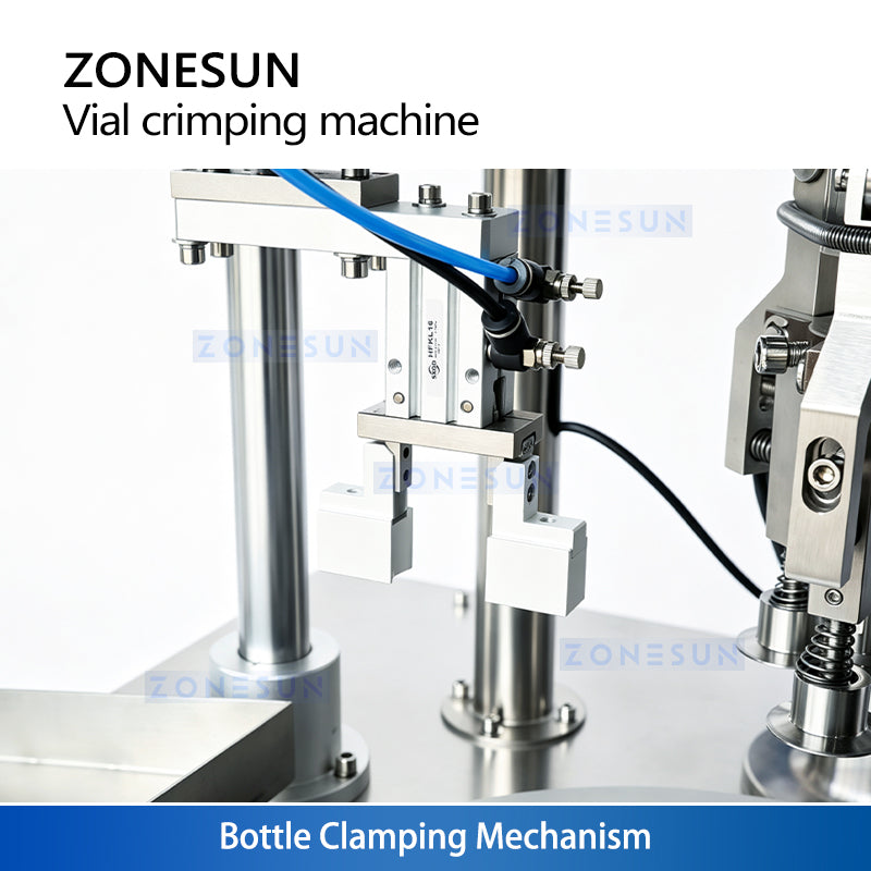 ZONESUN ZS-YG200A Semi-Automatic Vial Aluminum Cap Crimping Machine