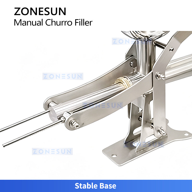 Easy Baking: ZONESUN ZS-CZI4 Manual Quantitative Pastry Injector for Donut, Churro & Puff Fillings