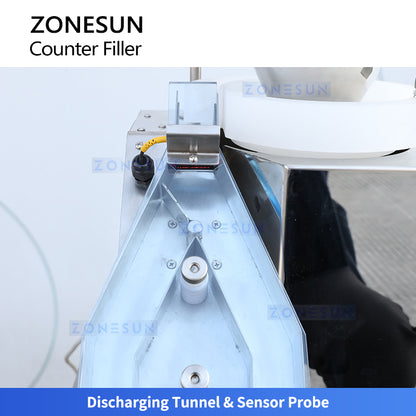 ZONESUN ZS-SL2: Automatic Dual-Head Counting & Filling Machine for Capsules, Pills, and Candy