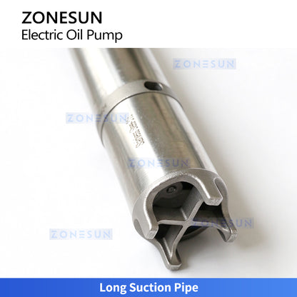 ZONESUN ZS-EVF04 High-Flow Heat-Resistant Electric Oil Drum Pump for Cooking Oil and Industrial Liquids