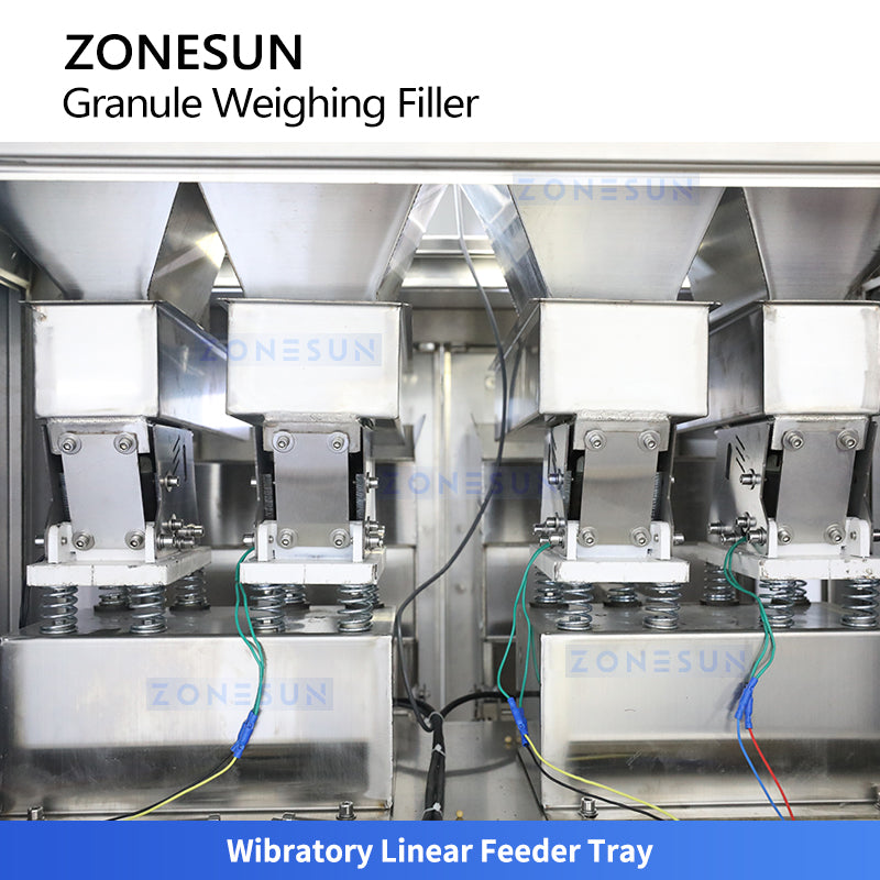 ZONESUN ZS-HG200 High-Capacity Dual-Hopper Granule Weighing and Filling Machine