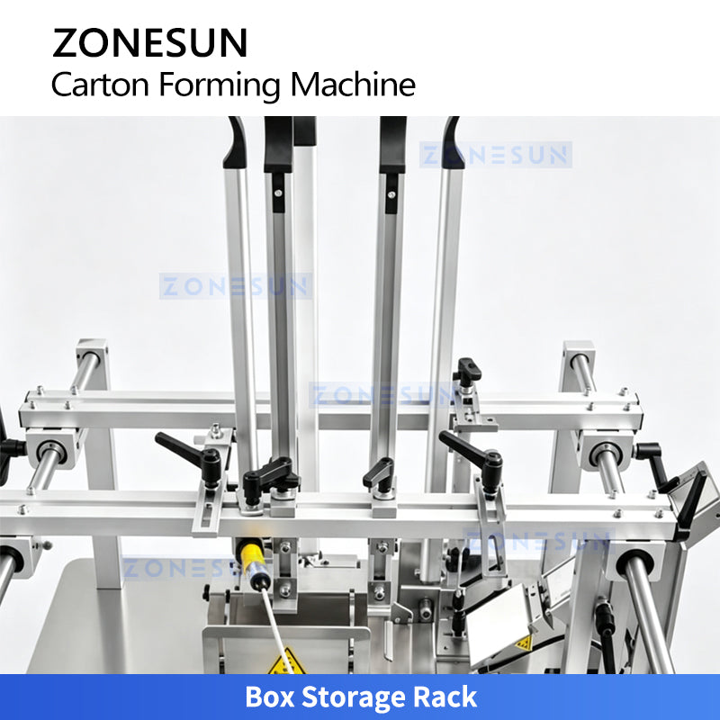 ZONESUN ZS-SEFM01 Semi-Automatic Carton Forming Machine for Paperboard Boxes