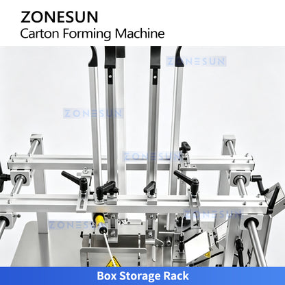 ZONESUN ZS-SEFM01 Semi-Automatic Carton Forming Machine for Paperboard Boxes