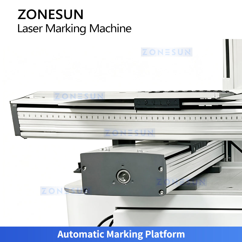 ZONESUN ZS-LMC2 Automatic CCD Vision Positioning Laser Marking Machine for QR Code Logo