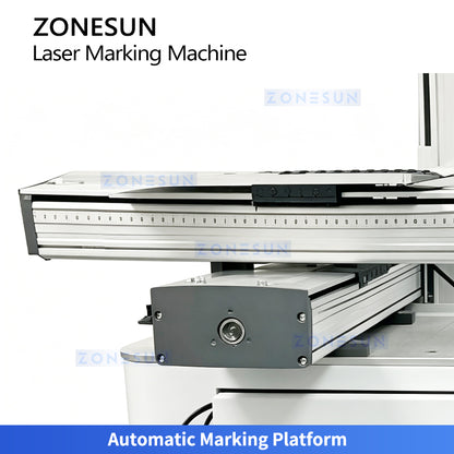 ZONESUN ZS-LMC2 Automatic CCD Vision Positioning Laser Marking Machine for QR Code Logo