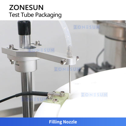 ZONESUN ZS-AFC36 Small Bottle Liquid Filling and Capping Machine Monoblock Cam System for Solvents Labs and Compact Production Lines