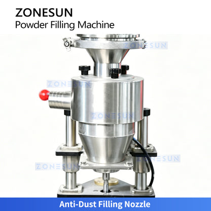 ZONESUN ZS-FM5A Automatic Powder Auger Filling Machine with Vibrating Feeder