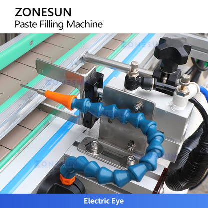 ZONESUN ZS-YT6T-6PXH Servo Piston Filling Machine for Jam Sauce Cream and Viscous Food Products