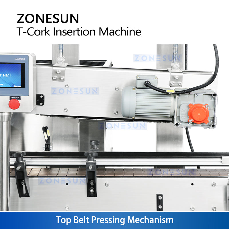 High Speed Tech: ZONESUN ZS-XG21U Automatic T-Shape Corker Machine for Whisky & Gin Bottle Stoppers