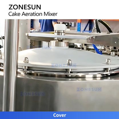 ZONESUN ZS-DG130 Industrial Cake Aeration Mixer for Sponge and Chiffon Cake Production