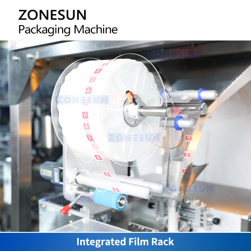 ZONESUN ZS-SJB90 VFFS Pyramid Tea Bag Making Machine Herbs Flower Vertical