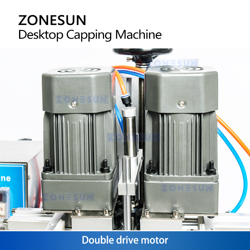 ZONESUN ZS-XG6100 Desktop Pneumatic Pump Bottle  Capping Machine
