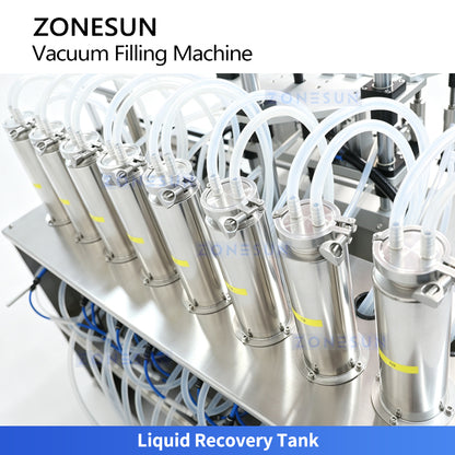ZONESUN ZS-YTZL8A1 Automatic 8-Head Perfume Vacuum Filling Machine for Perfumes and Eyewash