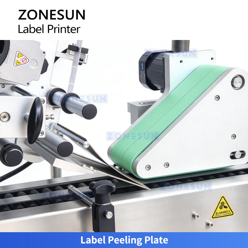 ZONESUN ZS-TB823R Automatic Vial Small Round Bottle Real-Time Print &amp; Apply Labeling Machine