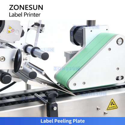 ZONESUN ZS-TB823R Automatic Vial Small Round Bottle Real-Time Print &amp; Apply Labeling Machine