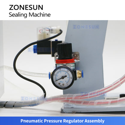 ZONESUN ZS-FKSP01 Semi-Automatic Spout Pouch Sealing Machine for Food, Cosmetics & Chemicals