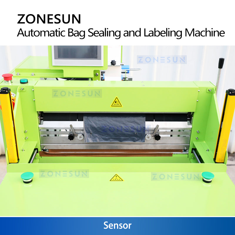 ZONESUN ZS-TB103 Automatic Courier Bag Sealer Plastic Pouch Sealing Machine