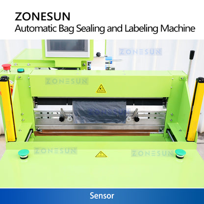 ZONESUN ZS-TB103 Automatic Courier Bag Sealer Plastic Pouch Sealing Machine