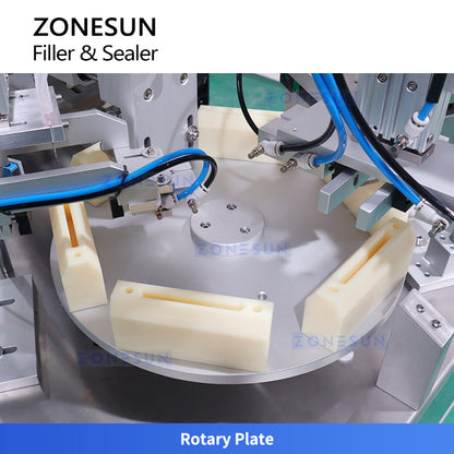 ZONESUN ZS-FS70U 5-Head Peristaltic Pump Machine for Plastic Ampoule Monodose Filling & Sealing
