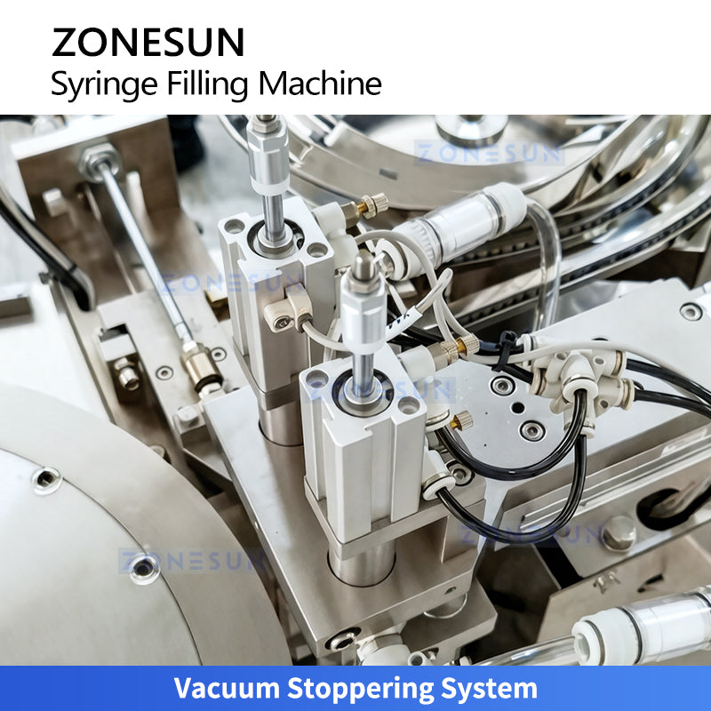 Bubble-Free Tech: ZONESUN ZS-AFY2 Automatic Prefilled Syringe Vacuum Filling & Stoppering Machine